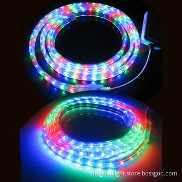 High voltage LED flexible strip light SMD 5050/60leds RGB